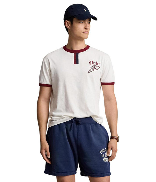 Classic Fit Logo Slub Jersey T-Shirt