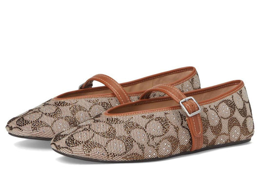 Mary Jane In Crystal Signature Jacquard