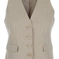 Michael Michael Kors V-Neck Twill Vest