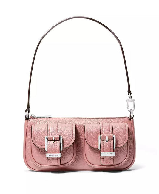 Zoe Small Leather Convertible Shoulder Bag
