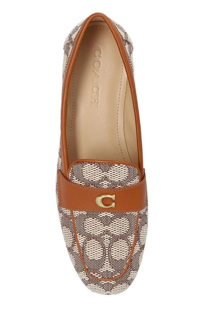 Coach Sculpted C Monogram Loafers
