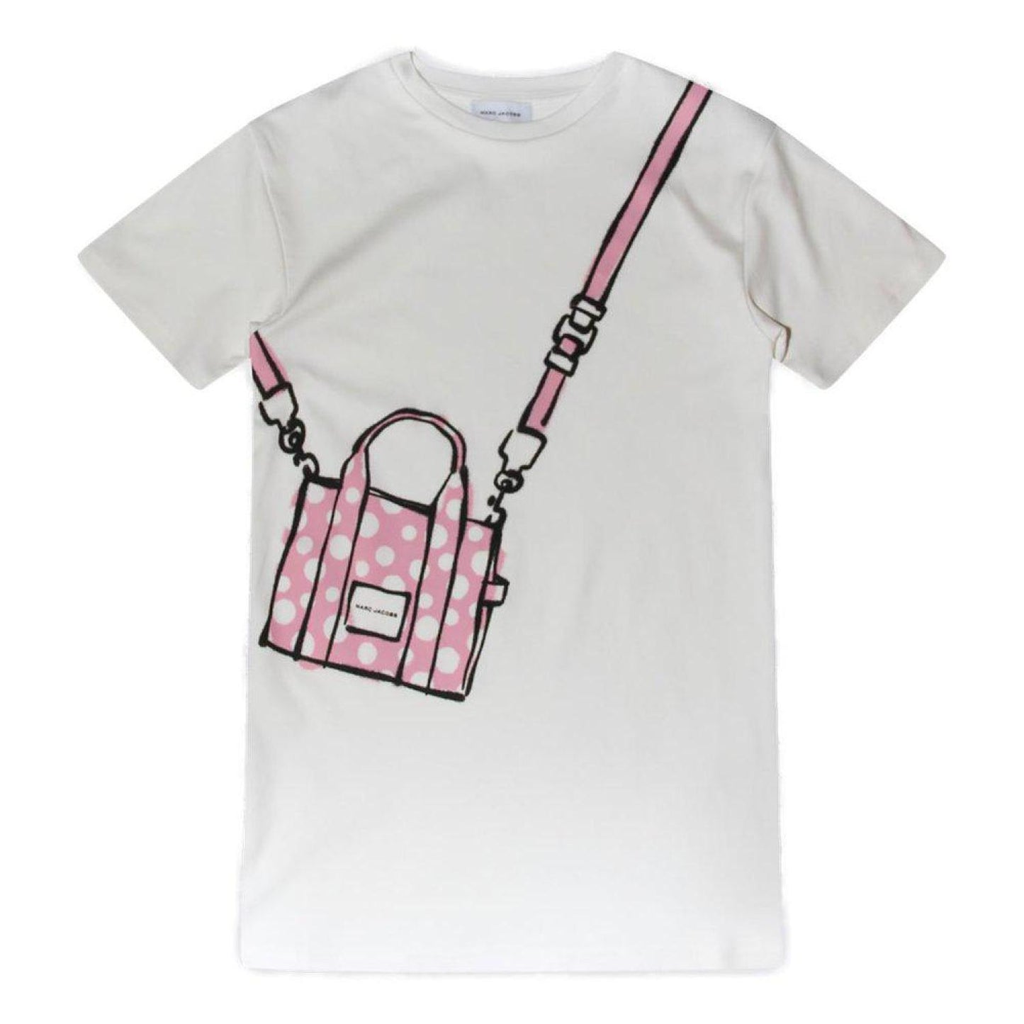 The Marc Jacobs Kids Logo Printed Crewneck Dress