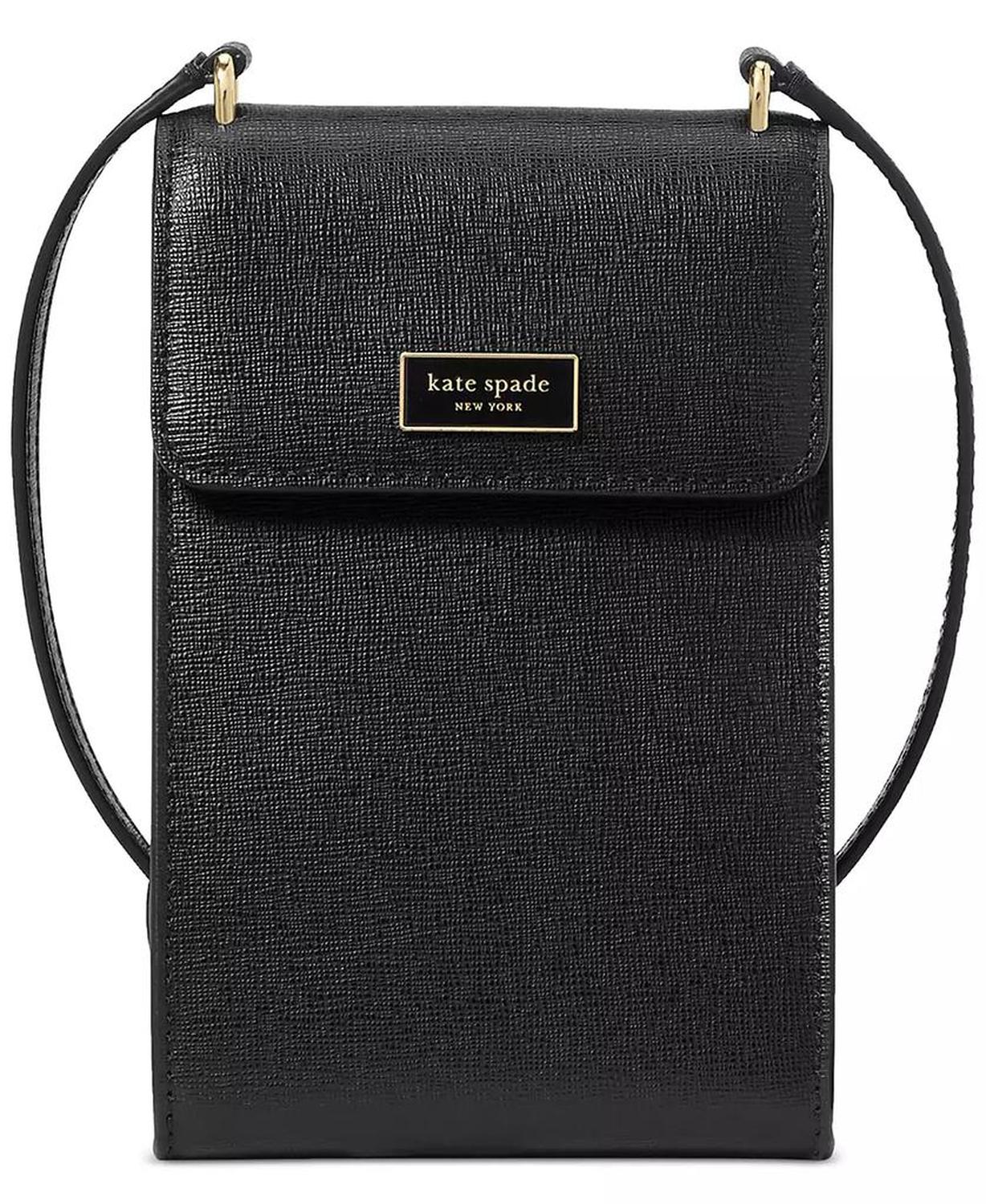 Serena Mini Leather Phone Crossbody Bag