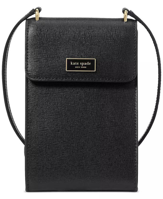 Serena Mini Leather Phone Crossbody Bag