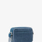 Maeve Large Two-Tone Denim Crossbody Bag