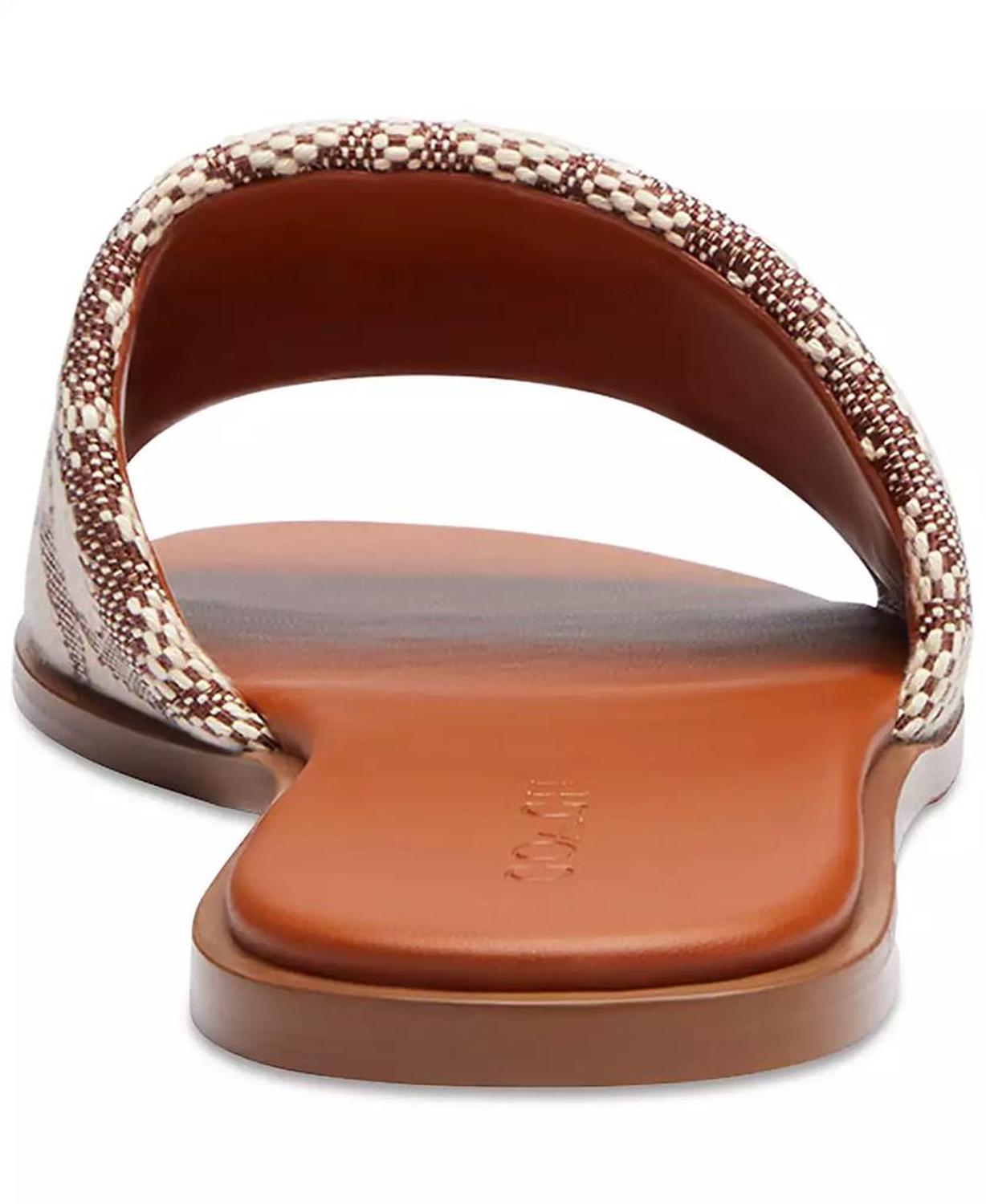 Women's Holly Signature Jacquard Slip-On Slide Sandals