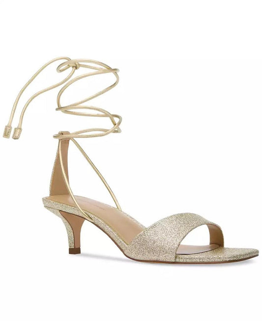 Jaida Ankle-Tie Leather Lace-Up Sandals