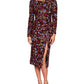 Marchesa Notte Printed Dress
