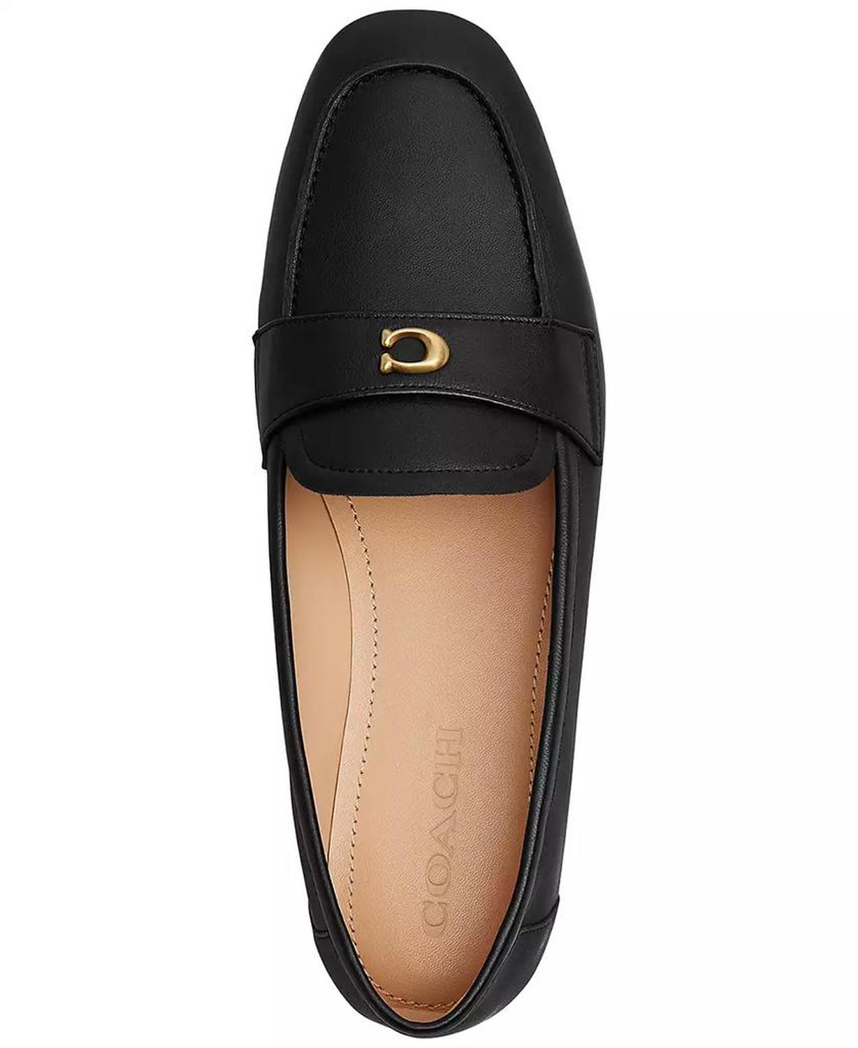 Women's Signature Sculpted C Round Toe Leather Loafers