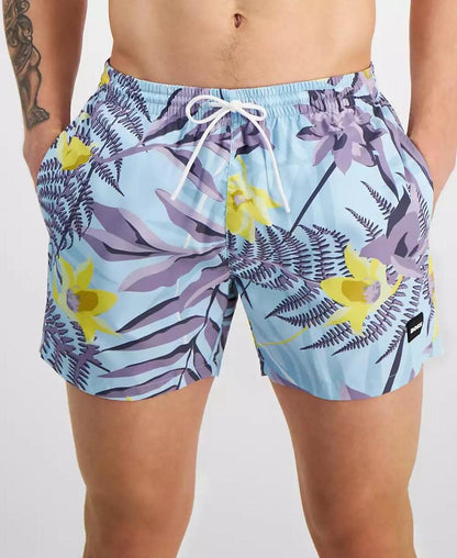 Men's Piranha Graphic Swim Trunks