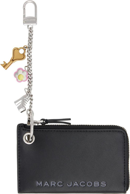 Black 'The Coin Purse Charm' Coin Pouch