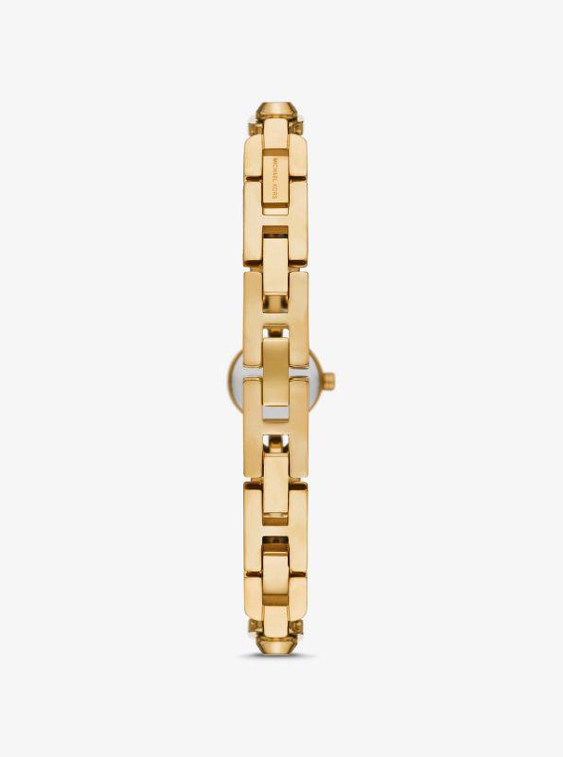 Mini Astor Link Gold-Tone Bracelet Watch