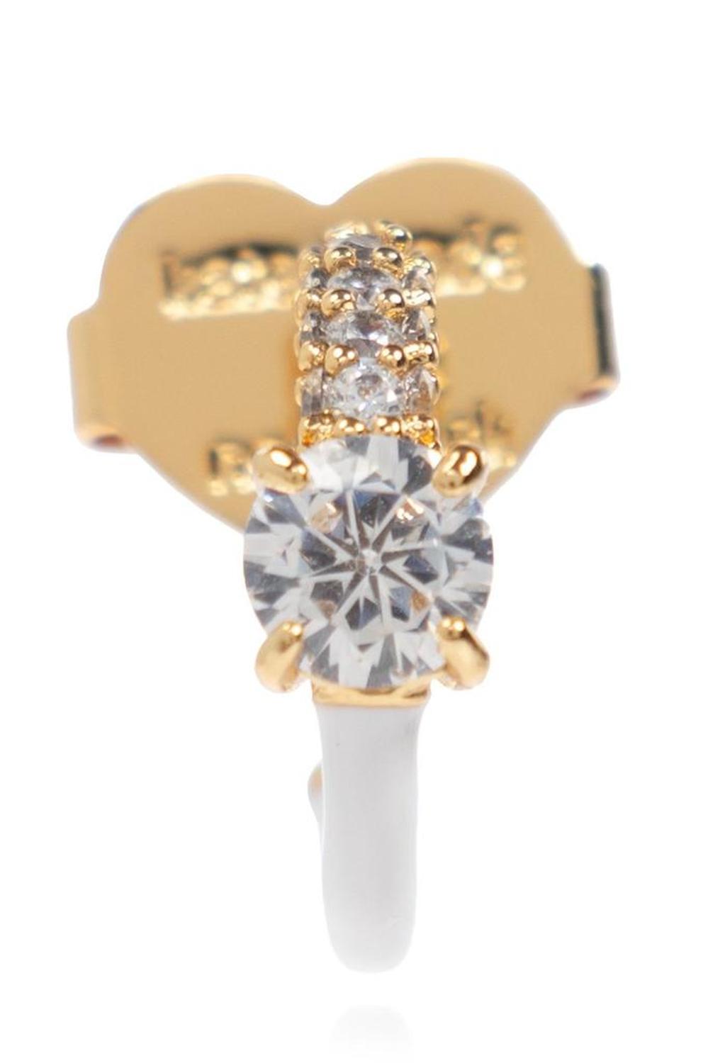 Kate Spade Hint Of Shimmer Huggies Earrings