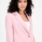 Women's One-Button Split-Cuff Blazer