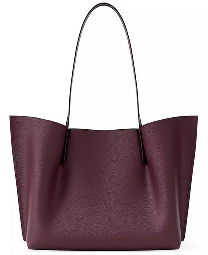 Emilia Extra Large East West Center Zip Tote Bag