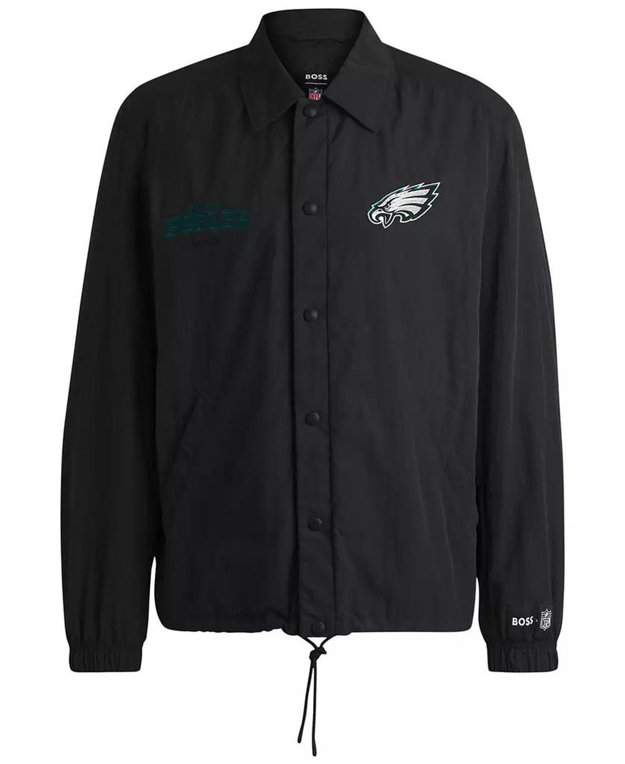 BOSS x NFL Embroidered Branding Water-Repellent Jacket