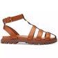 Women's Sculpted C Leather Fisherman Sandals