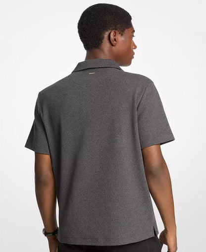 Men's Dense Rib Johnny Collar T-Shirt