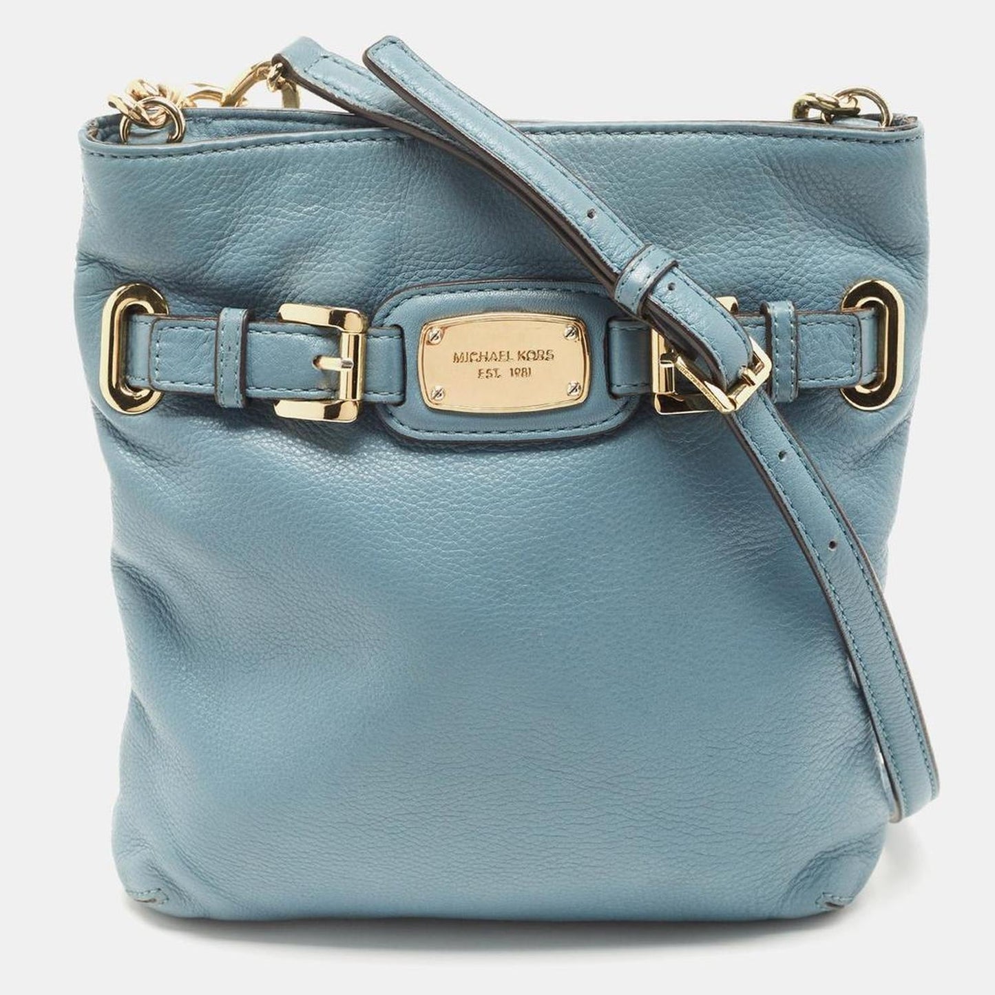 Michael Kors Leather Hamilton Crossbody Bag