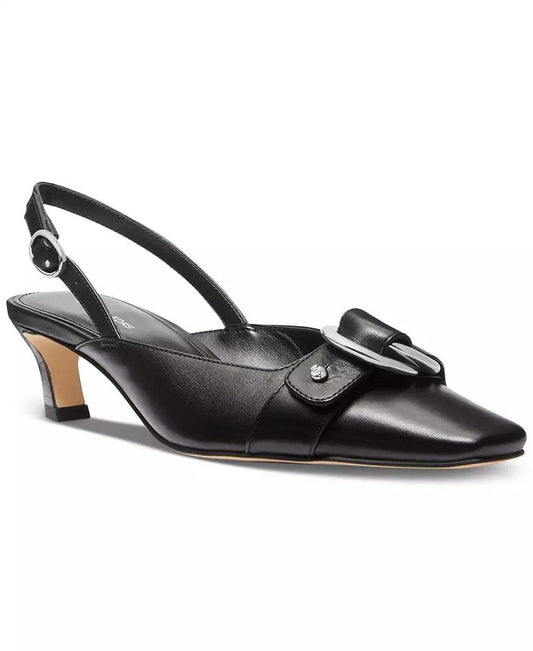 Jaden Kitten Sling Pumps
