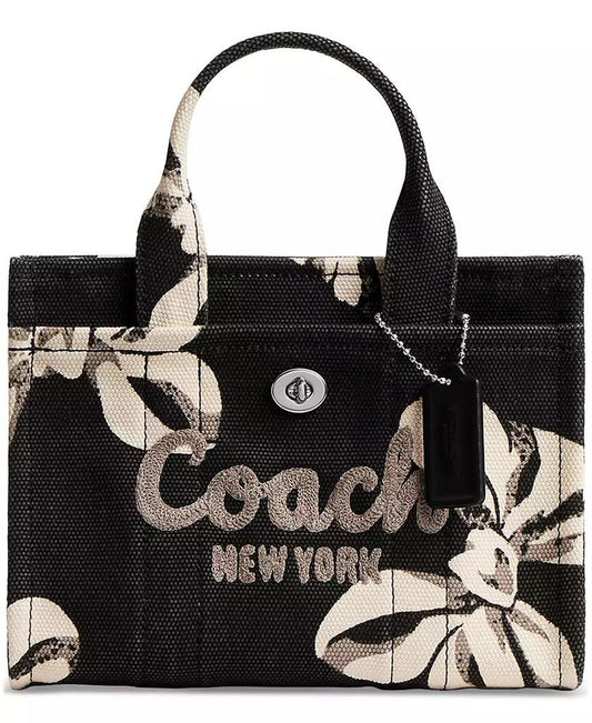 Cargo Bow Print Canvas Tote Bag 20