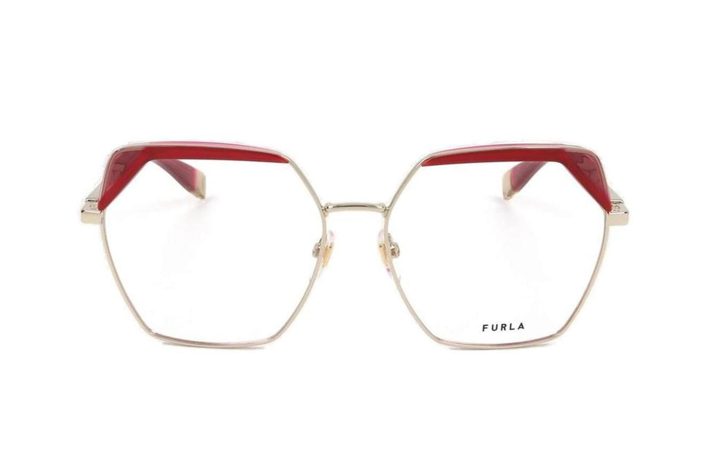 Furla Geometric Frame Glasses