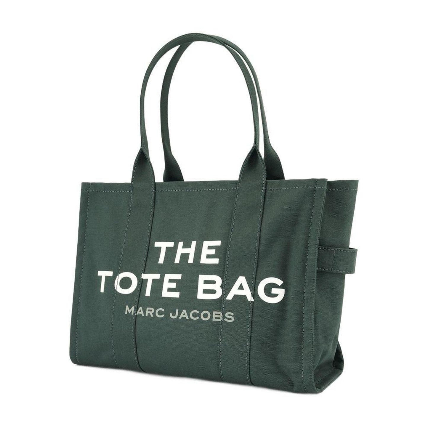 The Large Tote - Cotton - Green