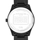 Men's Oliver Black IP Stainless Steel Bracelet Watch, 41mm