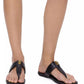 Dual Leather T Sandals