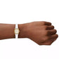 Women's Lexington White Leather Watch, 19mm