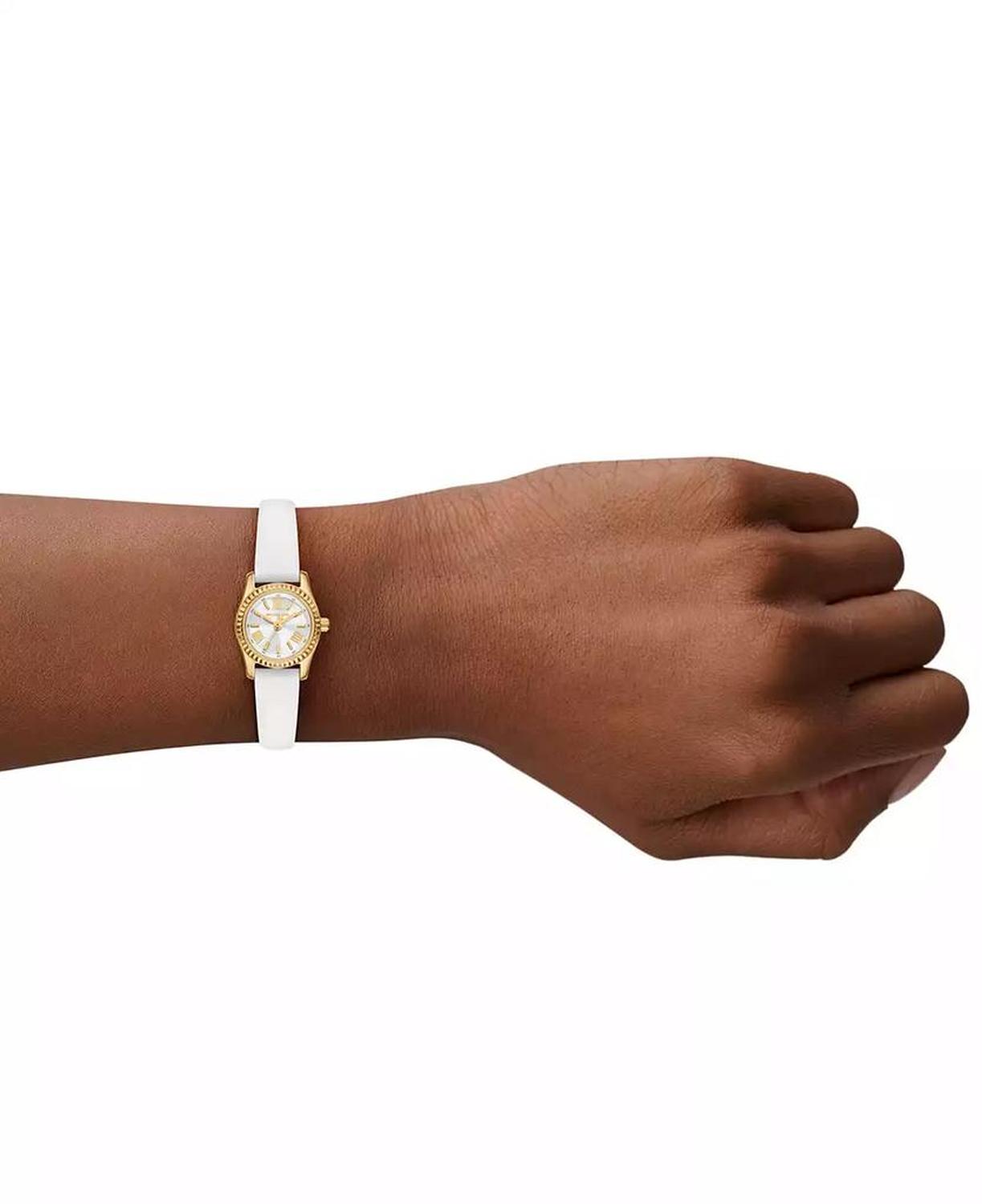 Women's Lexington White Leather Watch, 19mm
