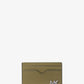 Edison Scratch-Resistant Crossgrain Leather Card Case