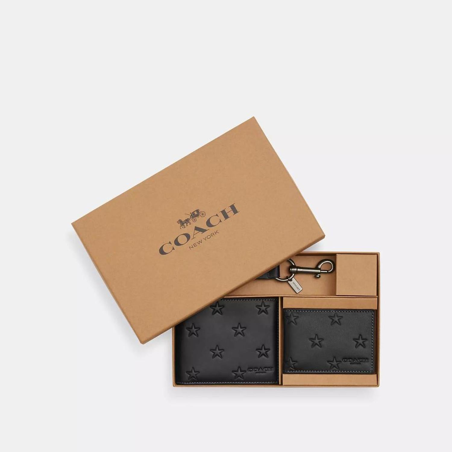 Coach men wallet set best sale