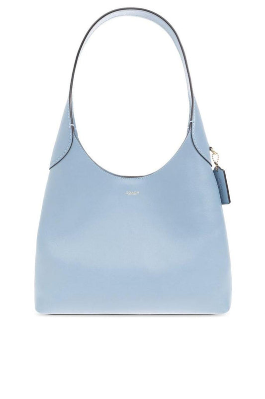 Coach Brooklyn 28 Logo Detailed Shoulder Bag