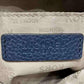 Navy Pvc Leather Shoulder Bag (Pre-Owned)