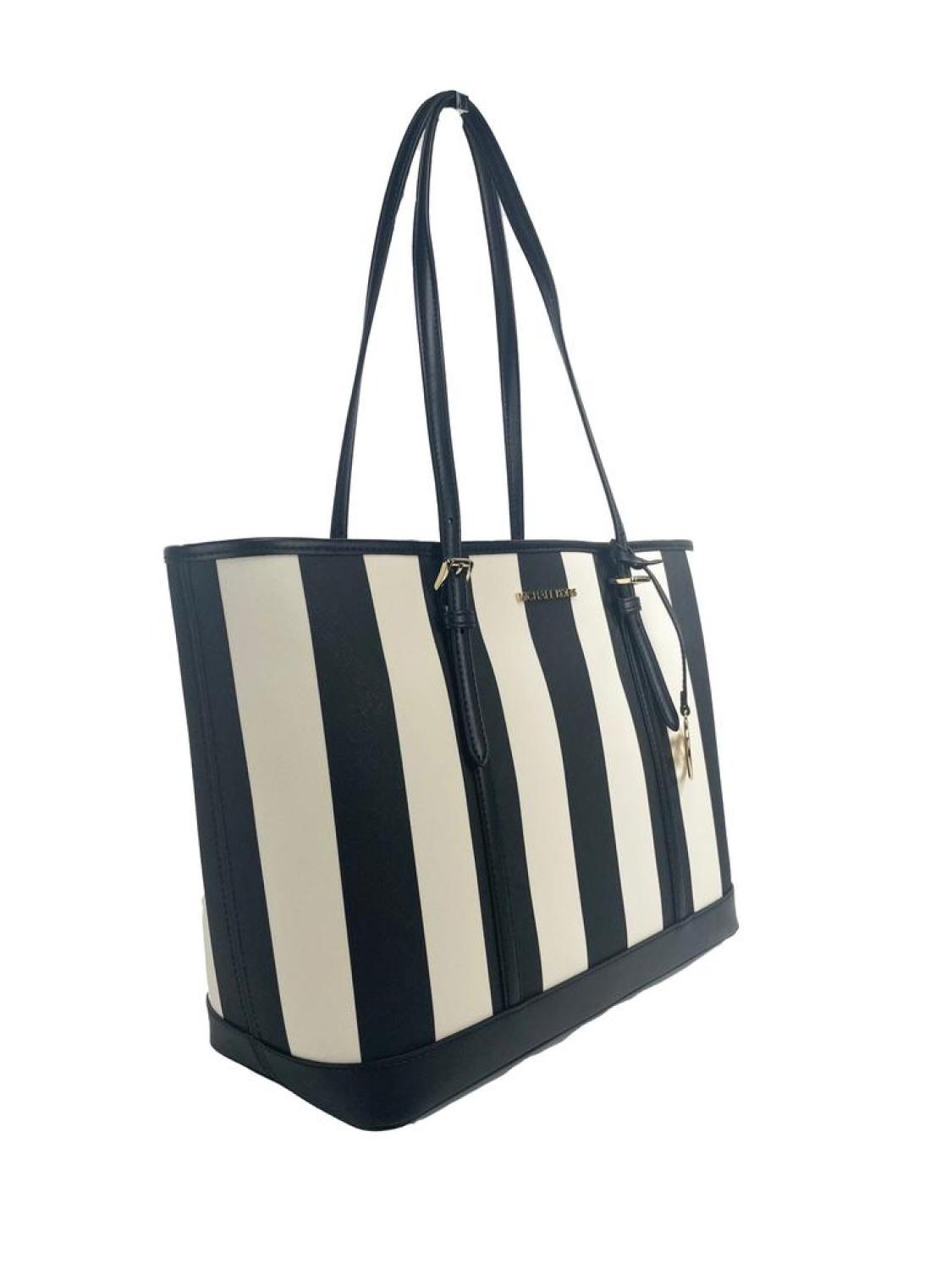 Michael Kors Jet Set Travel Large TZ Shoulder PVC Tote Bag Purse  Women's multi