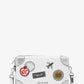 Jeanie Small Embellished Signature Logo Crossbody Bag