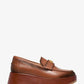 Indy Burnished Leather Platform Loafer