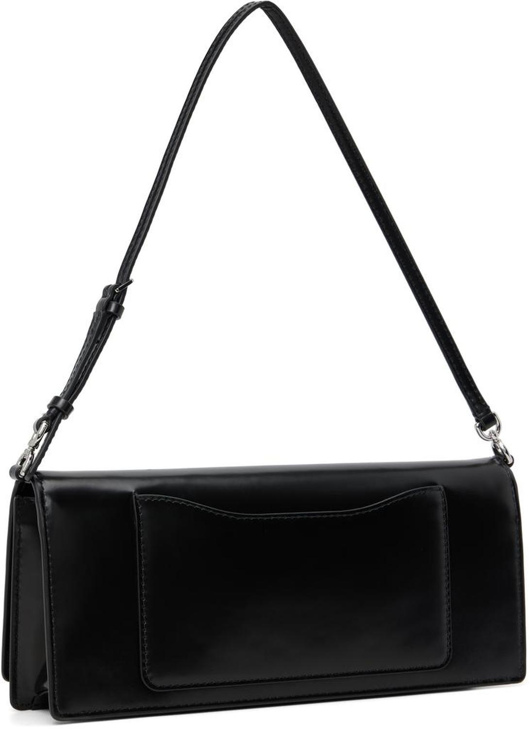 Black 'The Glam Mirror' Shoulder Bag