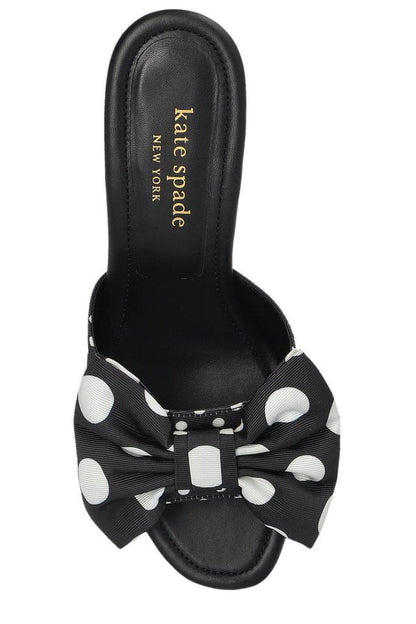 Kate Spade Polka Dot Bow Sandals