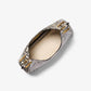 Nolita Small Snake Embossed Leather Hobo Shoulder Bag