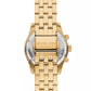 Women's Mini Ritz Chronograph Gold-Tone Stainless Steel Watch, 35mm