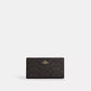 Coach Outlet Slim Zip Wallet In Signature Canvas