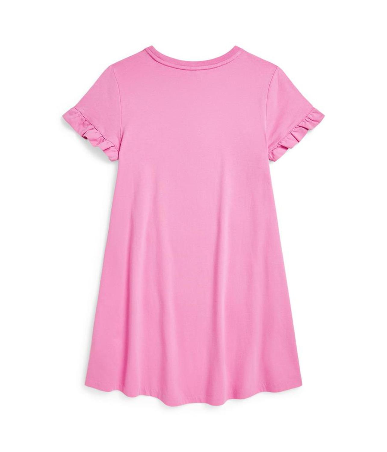 Polo Bear Cotton Jersey Dress (Big Kid)