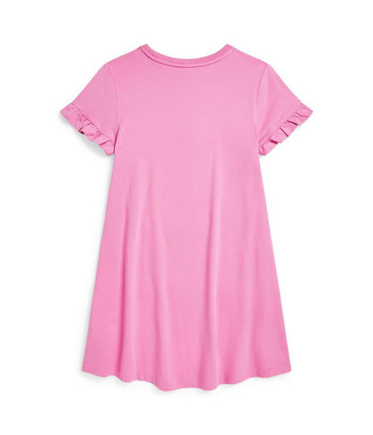 Polo Bear Cotton Jersey Dress (Big Kid)
