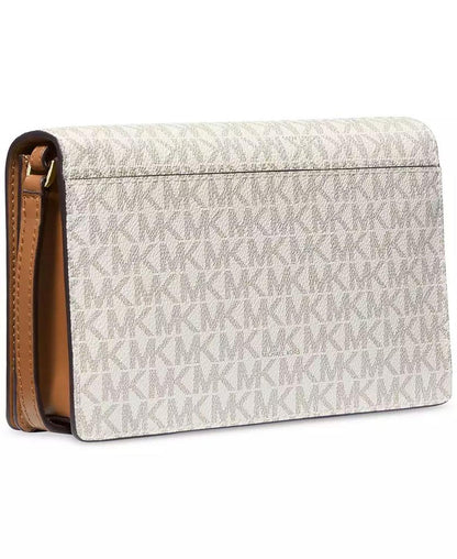 Jet Set Logo Medium Flap Crossbody