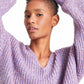 Women's Facacia V-Neck Dropped-Shoulder Sweater