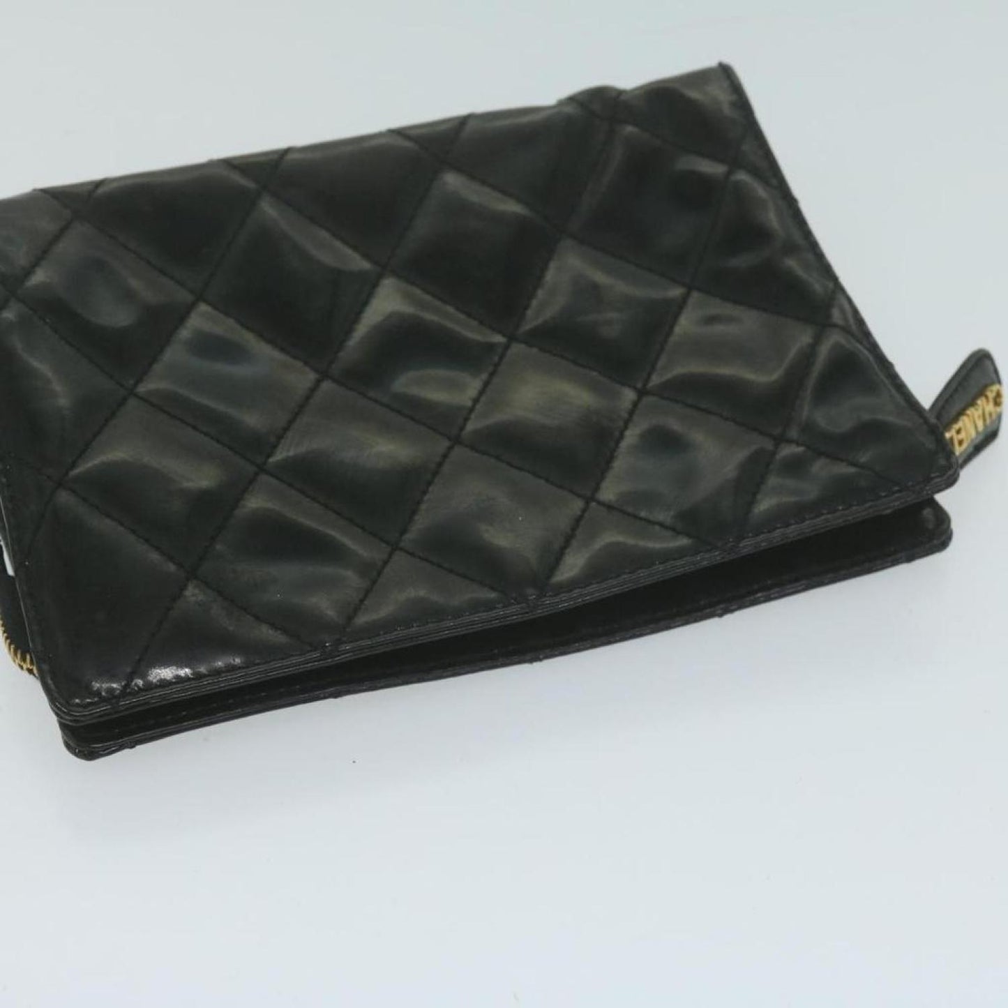 Chanel  Patent Leather Clutch Bag (Pre-Owned)