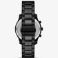 Oversized Berkley Black-Tone Watch