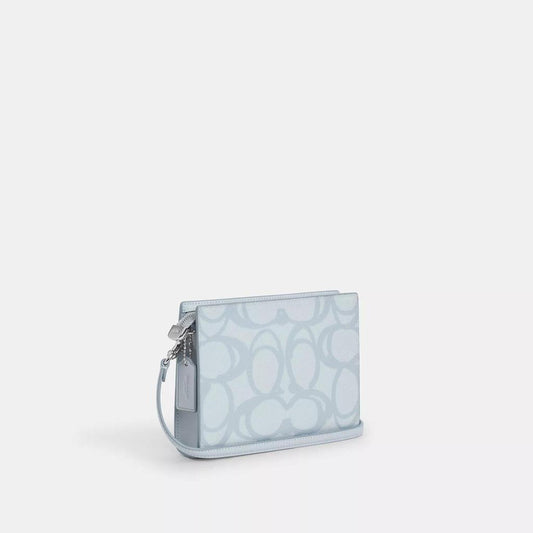 Slim Crossbody Bag In Sketch Signature Canvas